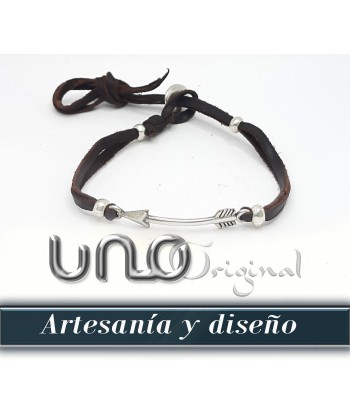 Pulsera Ajustable de cuero...