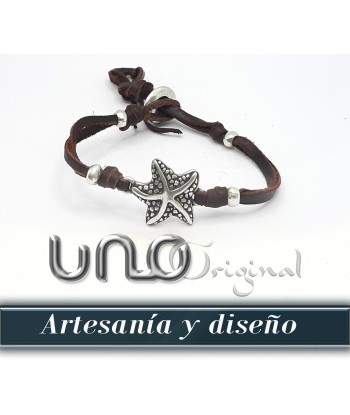 Pulsera Ajustable de cuero...